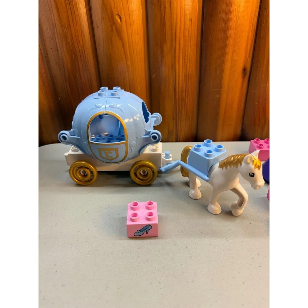 Lego DUPLO 6153 cinderella's carriage horse complete set no box